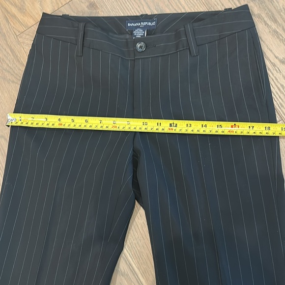 Banana Republic black pinstripe trousers - Picture 7 of 9